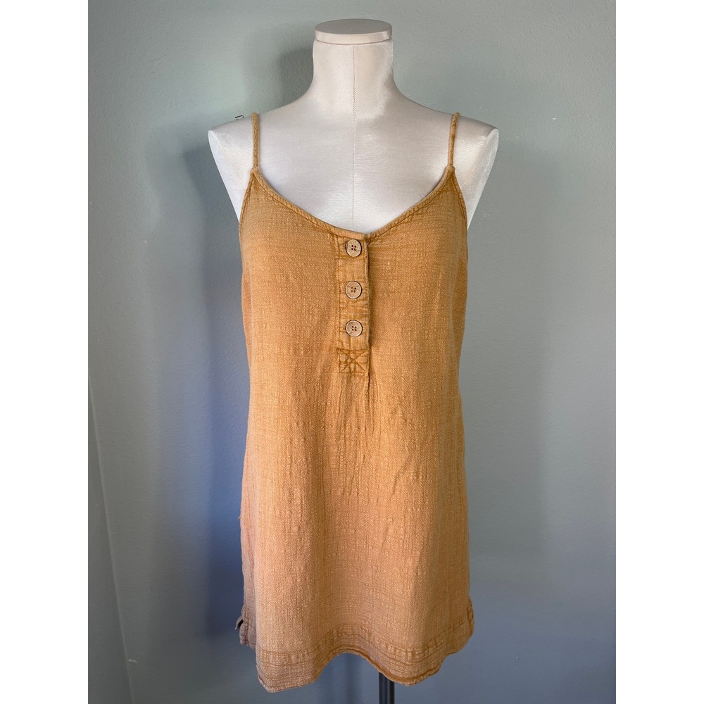 Rip Curl 100% Cotton Classic Surf Dress Coverup Dress Button Front Shirt